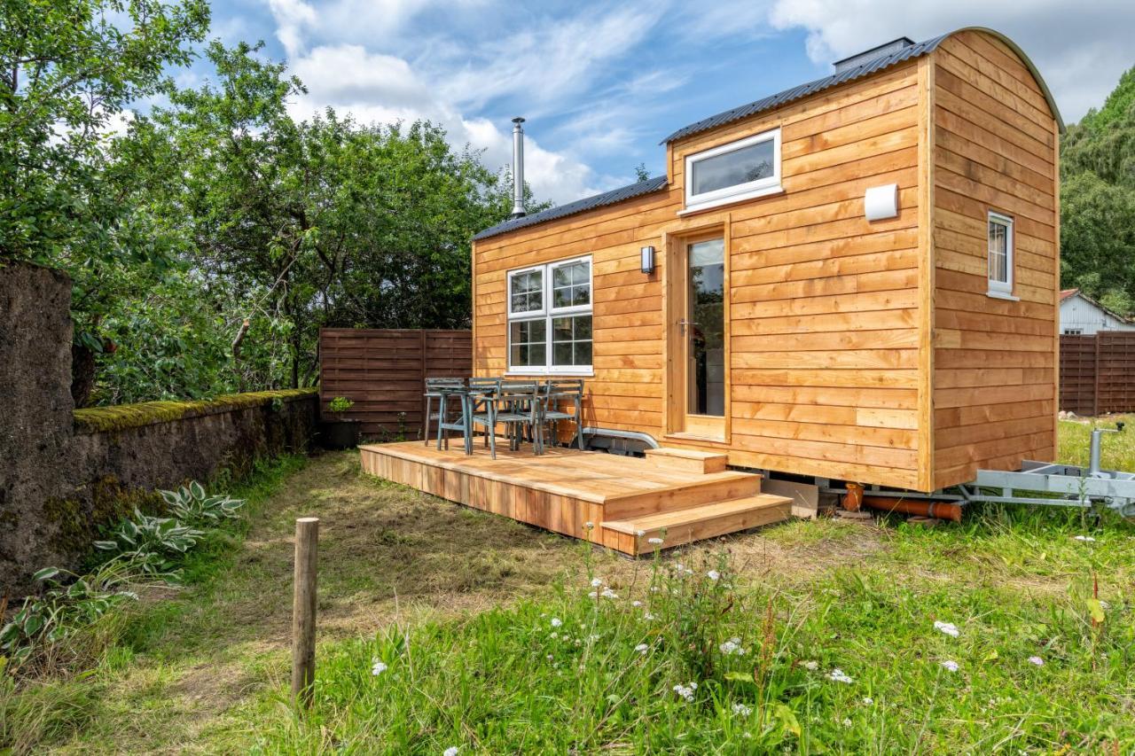 Enchanting Tiny House With Wood Burner And Hot Tub In Cairngorms Баллатер Экстерьер фото